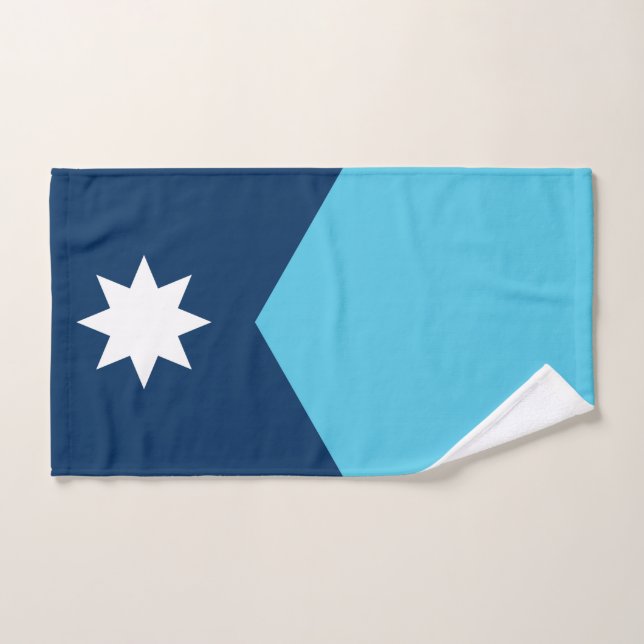 Handtuch mit Flagge von Minnesota (Handtuch)