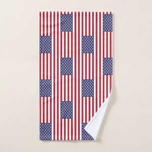 Handtuch mit Flagge von USA