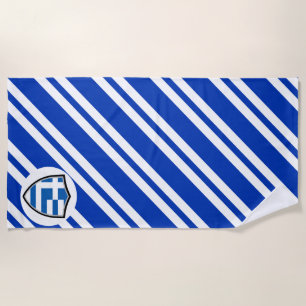 Handtuch mit griechischer Flagge
