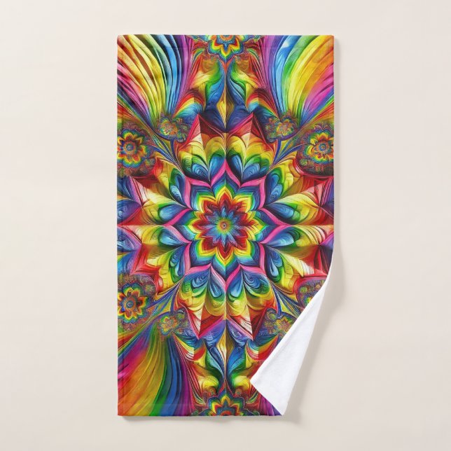 Handtuch mit LGBT-Farben (Handtuch)