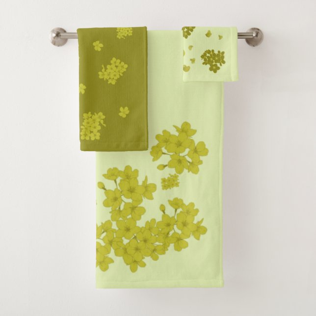 Handtuch Set Chartreuse Limone Goldmedaille (Insitu)