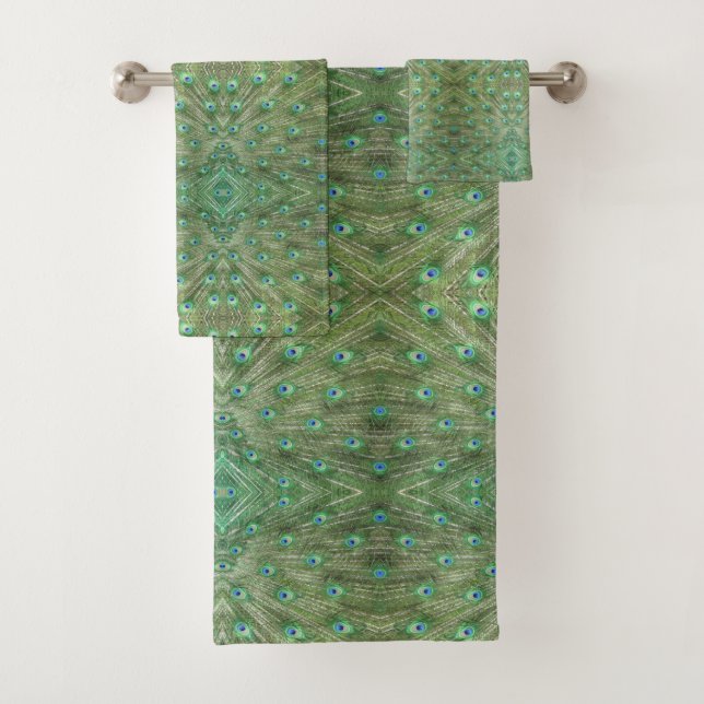 Handtuch Set - Pfauenfedern (Insitu)