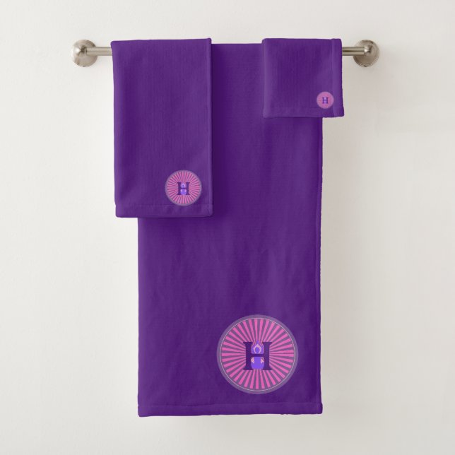 Handtuch Set - Yoga Zen - Personalisiert - Erste S (Insitu)