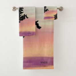 Handtuch Sets / Florida Sonnenaufgang von Sarr