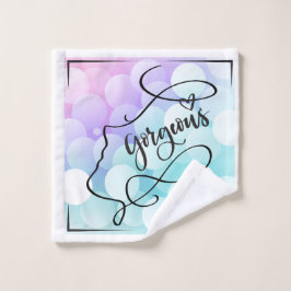 Handtuch Waschlappen