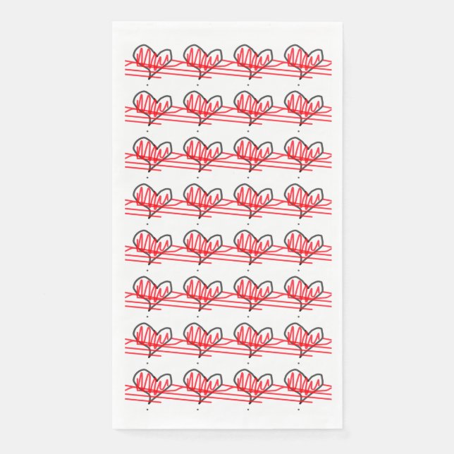 Handtücher aus Papier Serviette (Vorderseite)