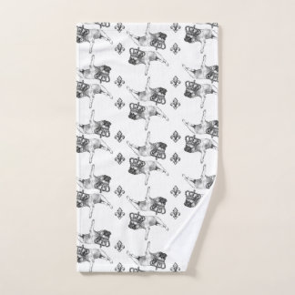 Handtücher französische Bulldogge