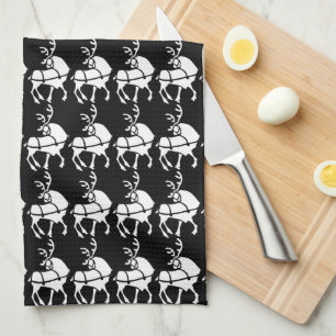 Handtücher für Weihnachten Rentier Handtuch Custom