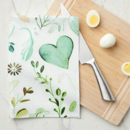 Handtücher mit hübschem Blumenmotiv