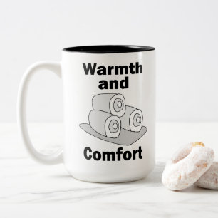 Handtücher Wärme Und Gemütlichkeit Zweifarbige Tasse