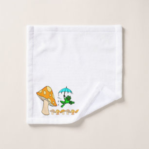 Handtuchhalle Set Pilz, Frosch