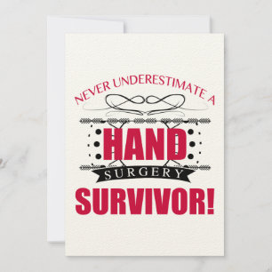Handüberlebende Operation
