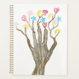 Handvoll Baum der Formen Planer