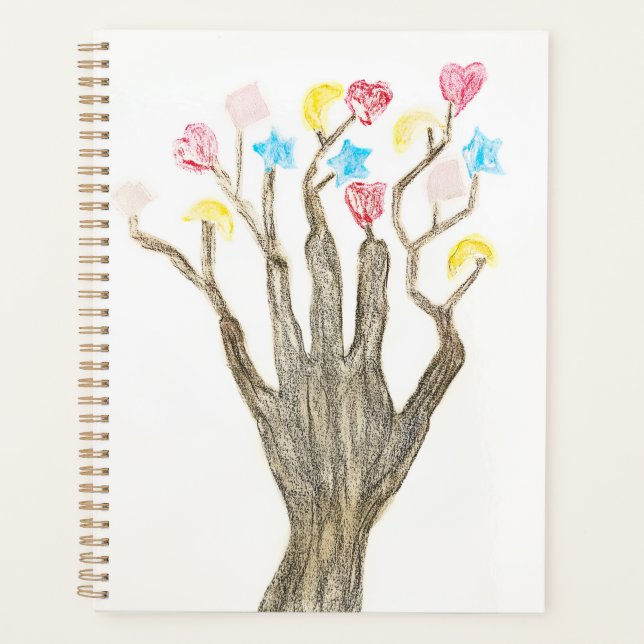 Handvoll Baum der Formen Planer (Vorderseite)