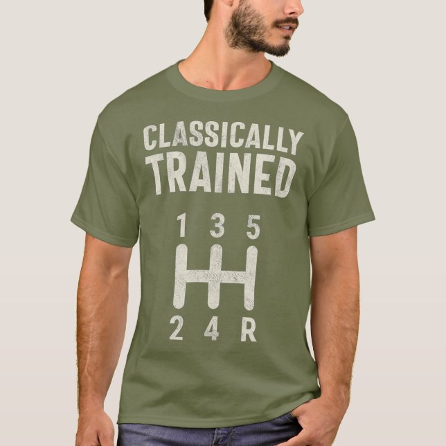 Handwagen mit klassischem Tragetreiber T-Shirt (Vorderseite)