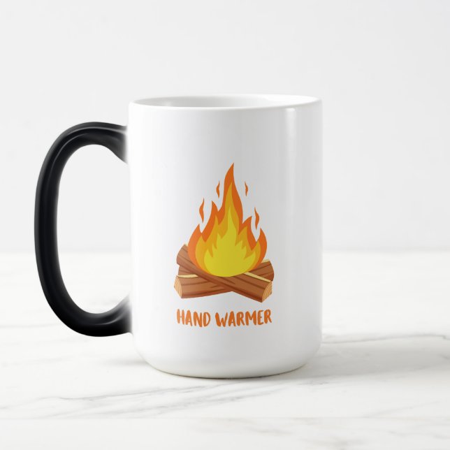 Handwärmer-Campfeuer Verwandlungstasse (Links)