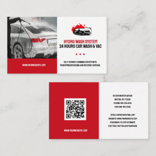 Handwaschanlagen Autowaschen Visitenkarte