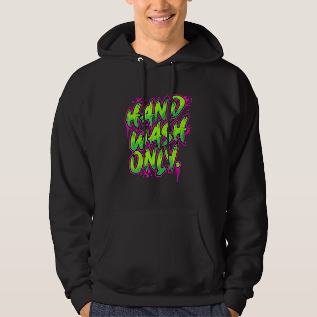 Handwaschwagen, nur Auto, Detailinformationen Hoodie (Vorderseite)