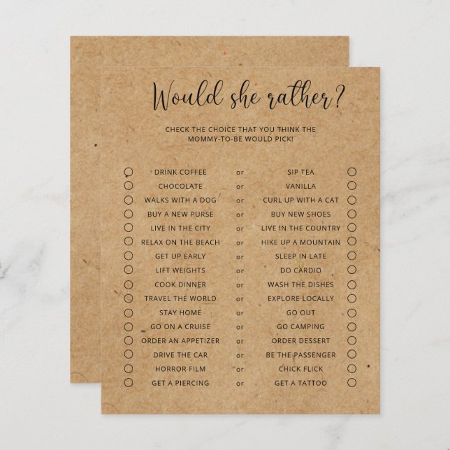 Handwerk würde sie eher Minimalistisches Baby Dusc (Vorne/Hinten)