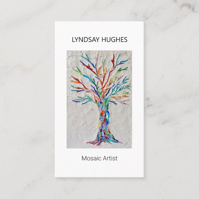 Handwerker Artist Business Visitenkarte (Vorderseite)