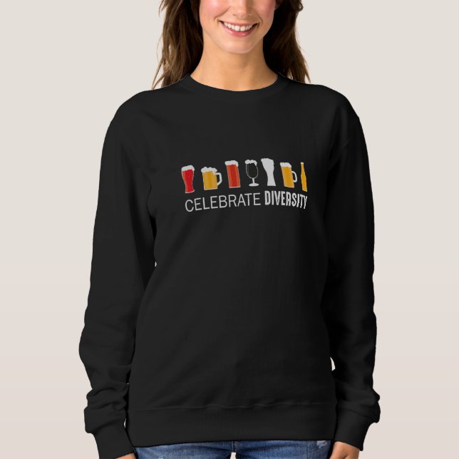 Handwerker feiern Diversity Zuhause Brewing Beer D Sweatshirt (Vorderseite)