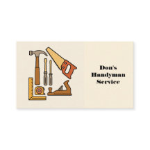 HANDWERKER GESCHÄFTSKARTE