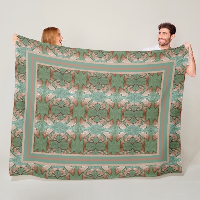 Handwerker Gingko Decke mit Grenze (Beispiel)