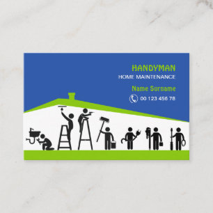 Handwerker-Hauswartung Visitenkarte