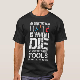 Handwerker Husband-Werkstatt für kostenintensive  T-Shirt