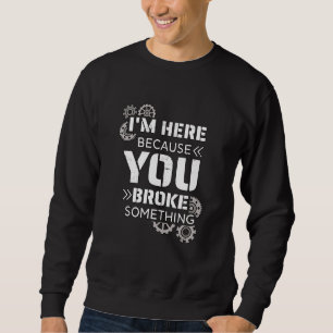 Handwerker Mechaniker Elektrischer Mechatronik Cr Sweatshirt