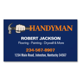 Handwerker-Reparaturservice Magnetische Visitenkarte