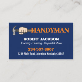 Handwerker-Reparaturservice Visitenkarte