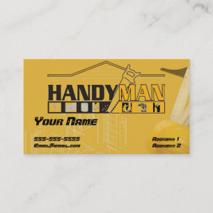 Handwerker Visitenkarte