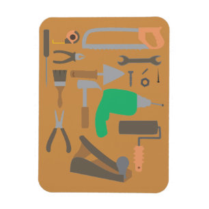Handwerkerwerkzeuge Magnet