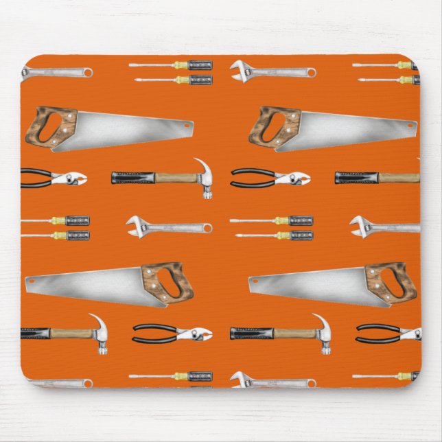 Handwerkerwerkzeuge  mousepad (Vorne)