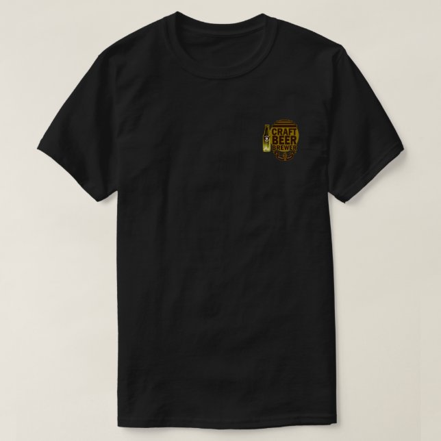 Handwerks-Bier-Brauer T-Shirt (Design vorne)