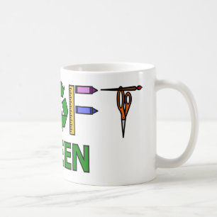 Handwerks-Grün Tasse