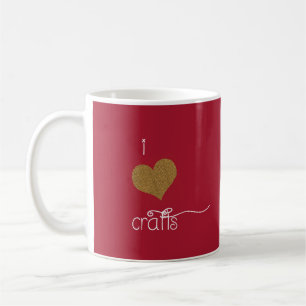 Handwerks-Liebhaber-Rot-Tasse Tasse