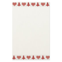 Handwerks-Weihnachtsbäume und Herzen