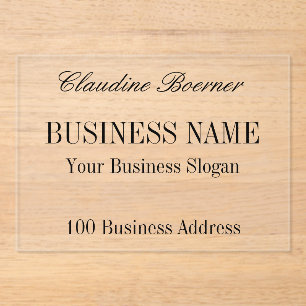 Handwerkskunst für Unternehmen - Kleine, erschwing Acryleinladungen