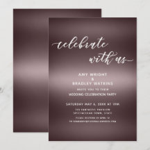 Handwriting Celebrate mit Uns über Rose Gold