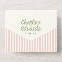 Handwriting Pastel Retro Wedding