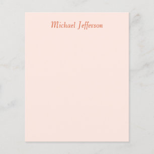 Handwriting Script Name Elegant Schlicht Flyer