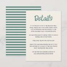 Handwriting-Skript Quirky Green Blue Retro Hochzei