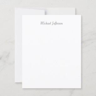 Handwriting-Skriptname Elegantes Schlichtes Blatt