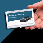 Handy-Auto: Details zu klassischen Business-Card-F Visitenkarten Dose<br><div class="desc">Cooles mobiles Auto mit detaillierten Hüllen zur Präsentation von Visitenkarten,  erstellt mit einem coolen Luxusauto-Glanz und einfach bearbeitbaren Text können Sie online anpassen. Geben Sie Ihre Visitenkarten mit diesem Visitenkartenhalter und Präsentationskoffer an Ihre Kunden weiter.</div>
