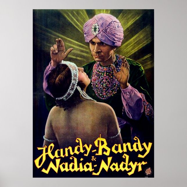Handy Bandy the Hypnotist Vintage Poster (Vorne)
