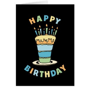 Handy Cake Birthday Card