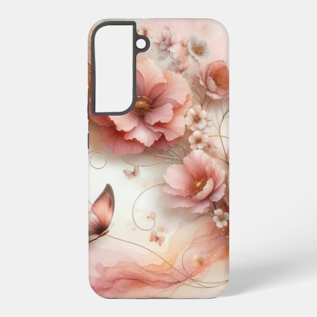 Handy Case Design mit einem Dreamy und einem äther Samsung Galaxy Hülle (Rückseite)