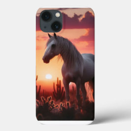 Handy Case, iPhone, Sunset Wild Horse Case-Mate iPhone Hülle